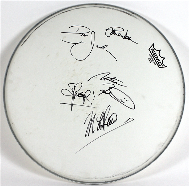 Loverboy Signed Remo Drum Head
