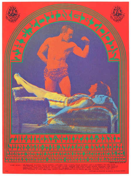 The Youngbloods Original 1967 Avalon Ballroom Concert Poster