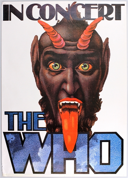 The Who Original Concert Poster by Gunter Kieser