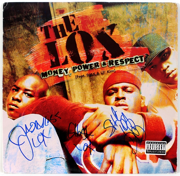 The L.O.X. Signed "Money, Power & Respect" Album JSA LOA