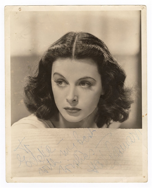 Hedy Lamarr Signed Photograph JSA Authentication