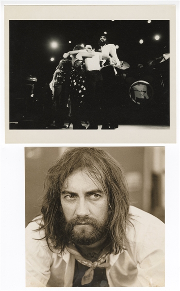 Fleetwood Mac Original “Live” Album Cover Contact Sheets and Photographs from the Collection of Larry Vigon