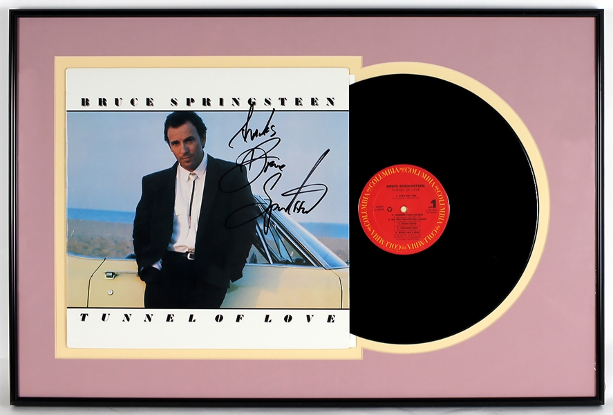 Bruce Springsteen Signed "Tunnel of Love" Album 