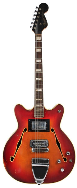 Duane Allman Owned and Played Fender Coronado II Guitar