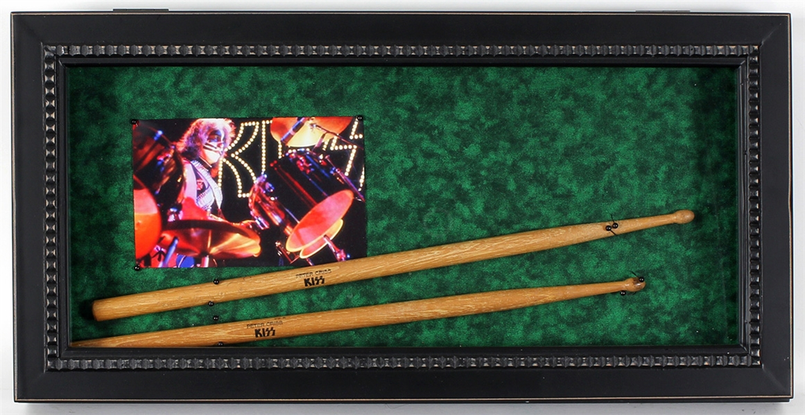 Peter Criss Stage Used Custom Drumsticks 