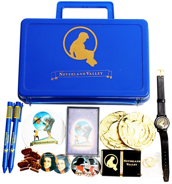 Michael Jackson Personally Owned Original Neverland Valley Ranch Gift Bag