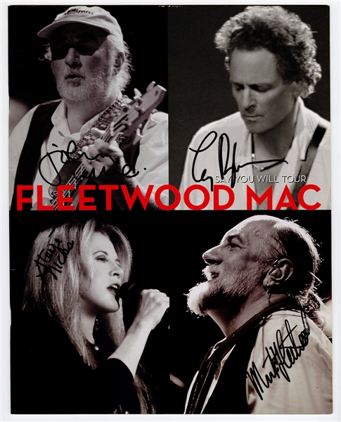 Fleetwood Mac Signed Original "Say You Will Tour" Program