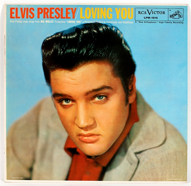 Elvis Presley “Loving You” Original High Fidelity 1st Pressing LP