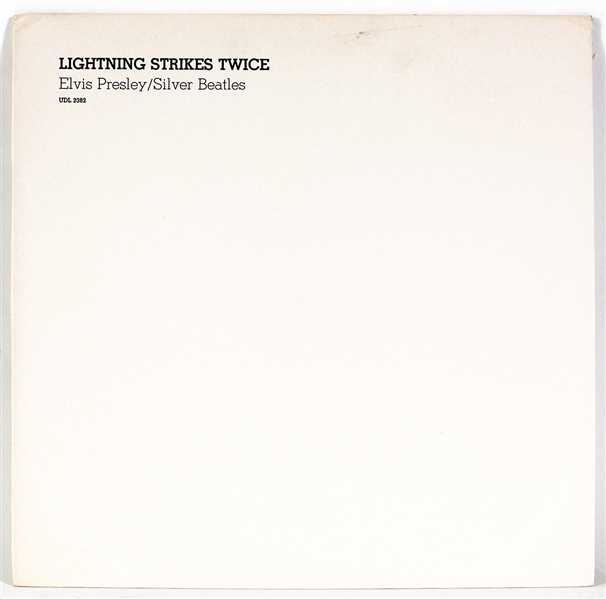 Elvis Presley "Lightning Strikes Twice" Promotional LP