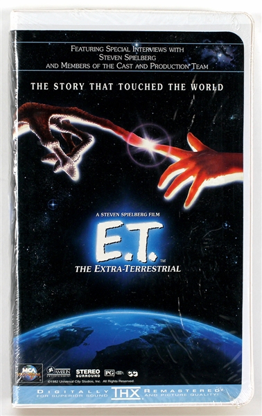 Michael Jackson Owned "E.T. the Extra-Terrestrial" VHS Tape