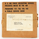 Elvis Presley Original U.S. Air Force/Radio Station 45 Record Mailing Label