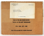 Elvis Presley Original U.S. Air Force/Radio Station 45 Record Mailing Label