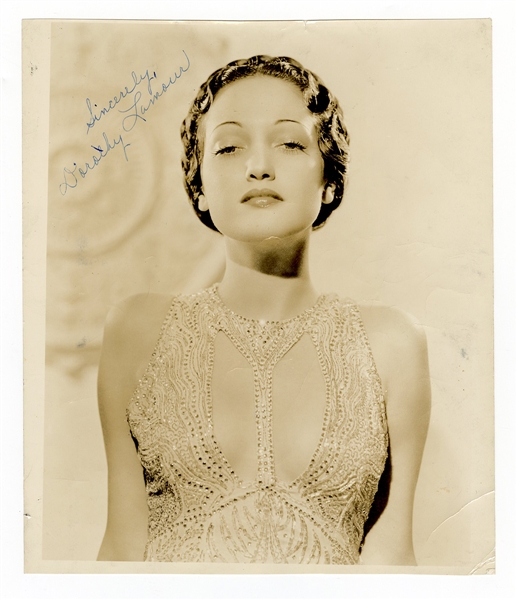 Dorothy Lamour Signed Photograph JSA Authentication