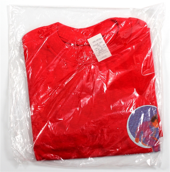 Michael Jackson Personally Owned Neverland Valley Red T-Shirt Size Large