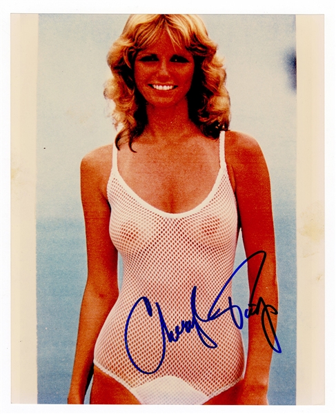 Cheryl Tiegs "Sports Illustrated" Signed Swimsuit Photograph Beckett COA