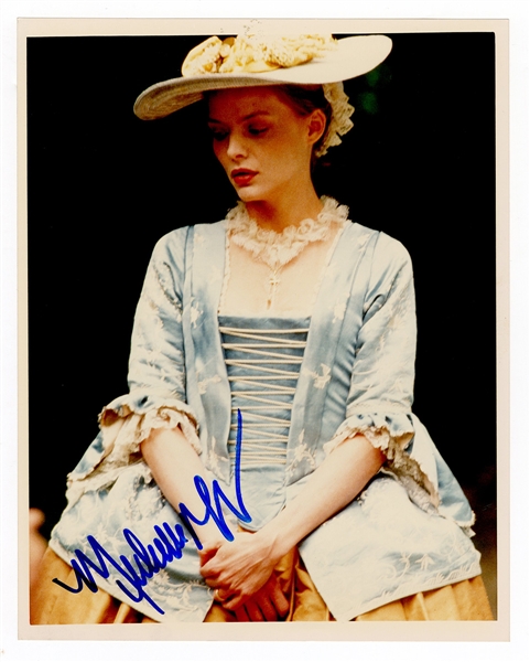 Michelle Pfeiffer Signed “Dangerous Liaisons” Photograph Beckett COA