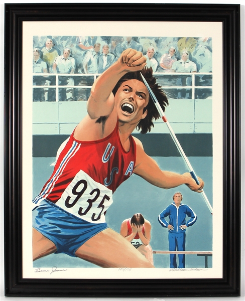 Lot Detail - Bruce Jenner Signed Olympic Decathlon Limited ...