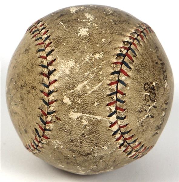 Lot Detail - 1922 World Series Game Used Baseball