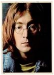 John Lennon Signed Original White Album Photograph Insert Authenticated by Frank Caiazzo