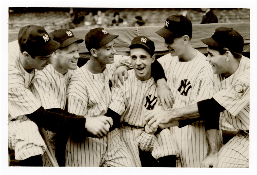 1939 Yankees Team Photograph with DiMaggio