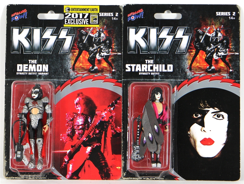 Paul Stanley and Gene Simmons Action Figures