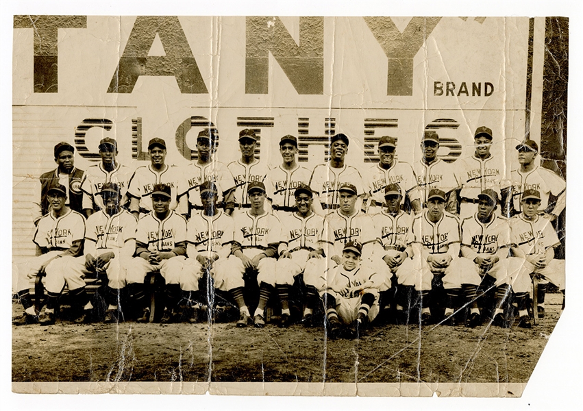 1940s New York Cubans Negro Team Original Photograph