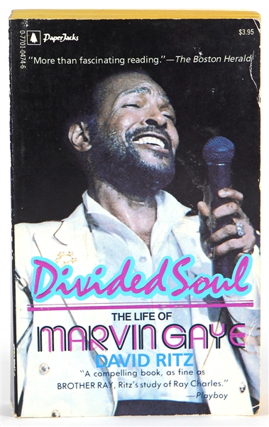 Michael Jacksons "Divided Soul: The Life of Marvin Gaye"  Paperback Book