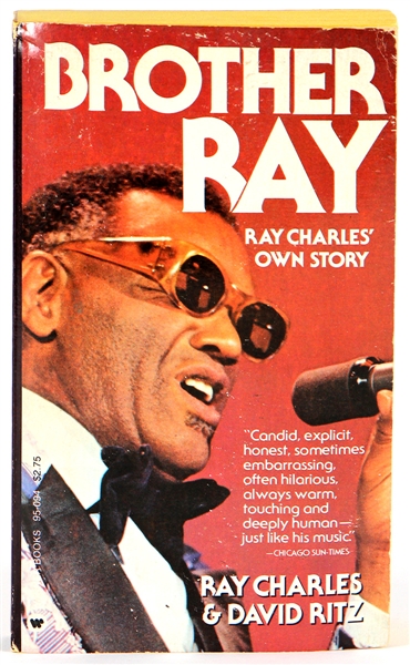 Michael Jacksons "Brother Ray: Ray Charles Own Story" Paperback Autobiography