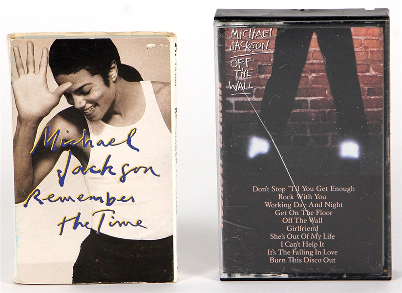Michael Jackson Owned Remember This Time and Off The Wall Cassettes