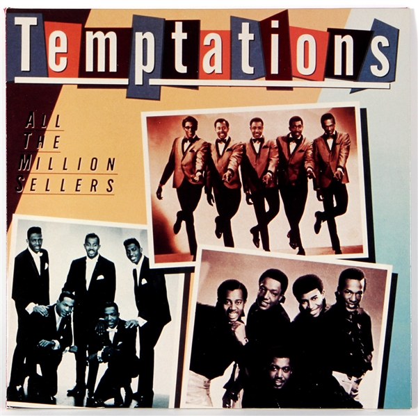 Michael Jackson Personally Owned Temptations Original "All The Million Sellers" Program