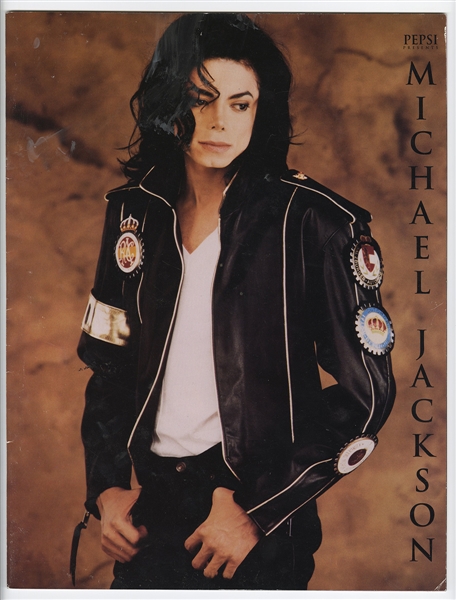 Michael Jackson Owned 1992 Dangerous Tour Concert Program