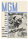 Elvis Presley Original MGM Grand Playbill with Ann-Margret