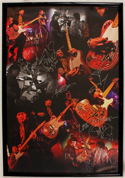 Buckcherry Signed "Aiden Has A Posse" Benefit Concert Poster
