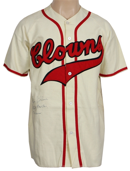 Negro League Multi Signed Jersey Jim Cohen, Andrew Porter & Buster Haywood