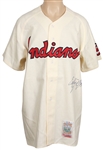 Early Wynn Signed Cleveland Indians Jersey