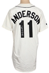 Sparky Anderson Detroit Tigers Signed Jersey