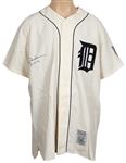Hal Newhouser Signed Detroit Tigers Cooperstown Rookie Replica Jersey