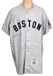 Ted Williams Signed Boston Red Sox Cooperstown Rookie Replica Jersey JSA LOA