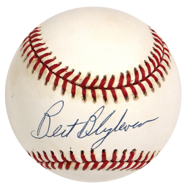 Bert Blyleven Signed Baseball