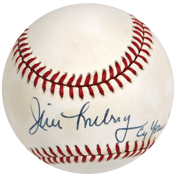 Jim Lonborg 1967 Cy Young Winner Signed Baseball
