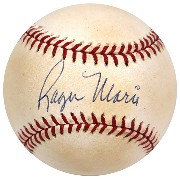 Roger Maris Signed Baseball