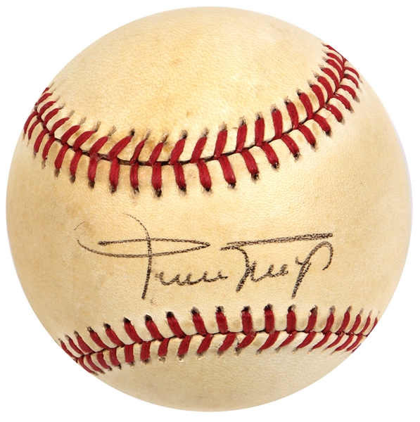 Willie Mays Signed Baseball
