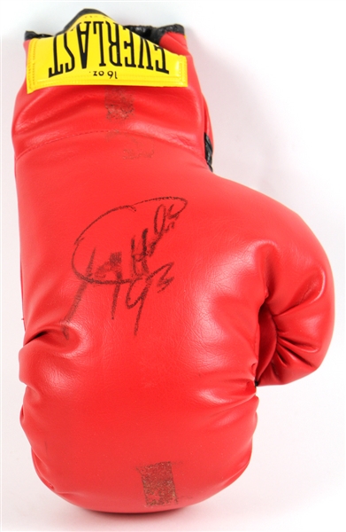 Larry Holmes Signed Boxing Glove JSA Authentication