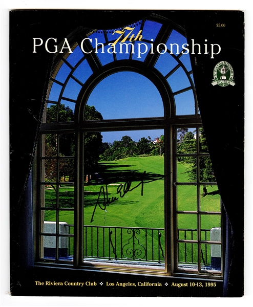 Steve Elkington Signed "PGA Championship" Book