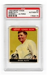 1933 Sports King Babe Ruth PSA Authentic
