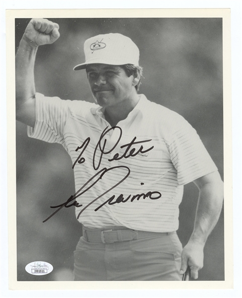 Lee Trevino Signed Photograph JSA Authentication