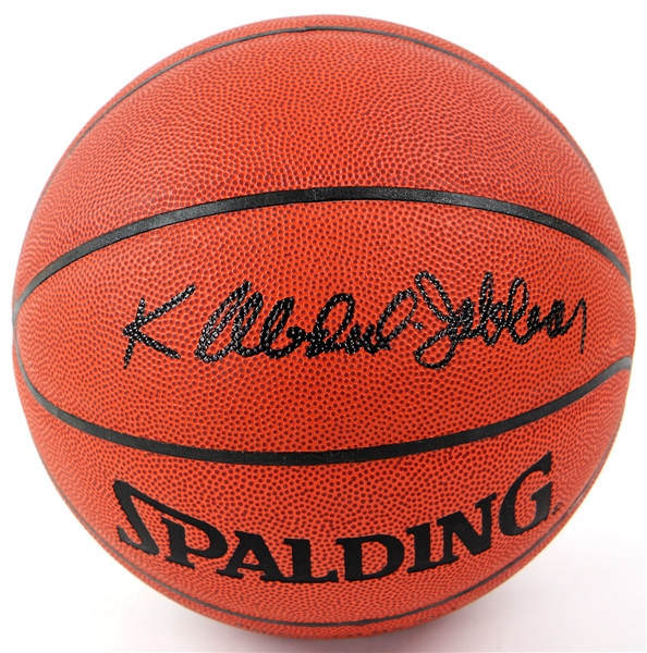 Kareem Abdul-Jabbar Signed Basketball