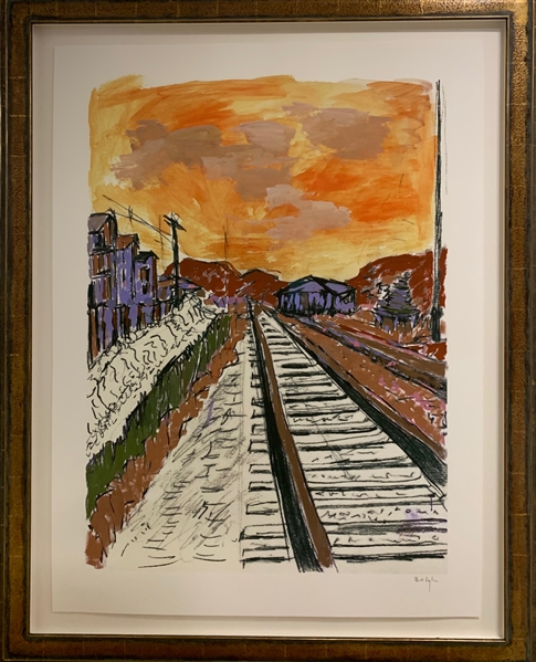 Lot Detail - Bob Dylan “Train Tracks” Original Hand Embellished Signed ...