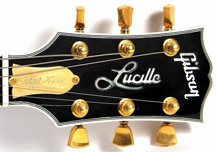 Lot Detail - B.B. King Signed “Lucille” Model Gibson Guitar