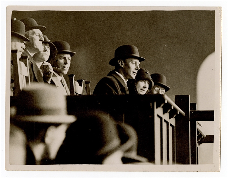 1924 US Baseball Tour Prince of Wales Photograph